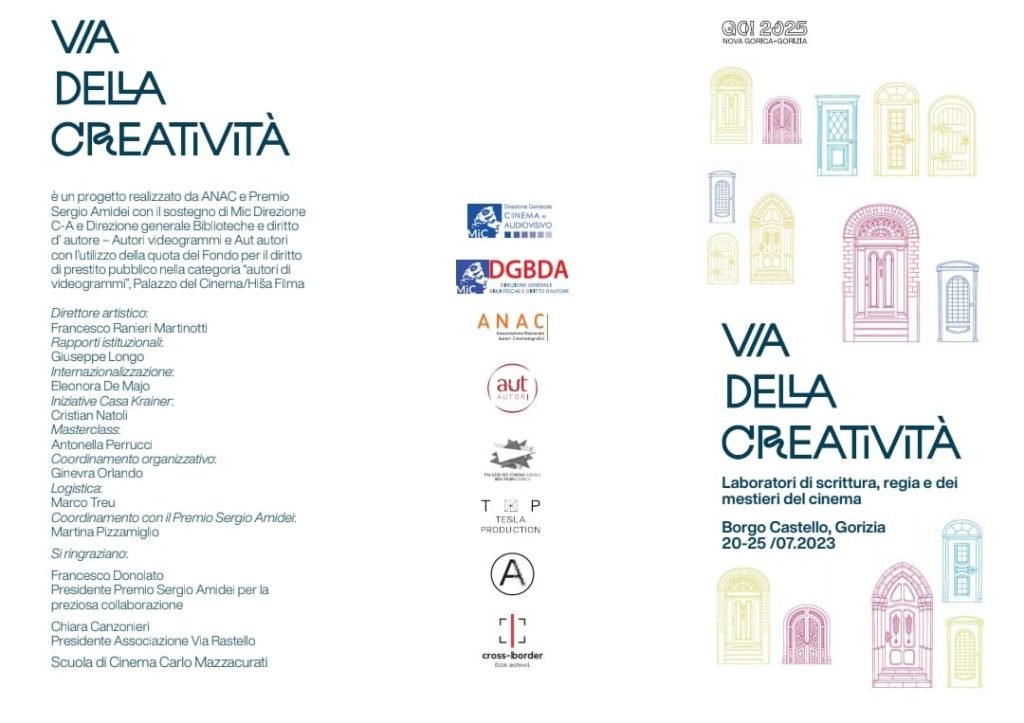 Gorizia: ANAC partner di Via della Creatività, progetto di residenze artistiche