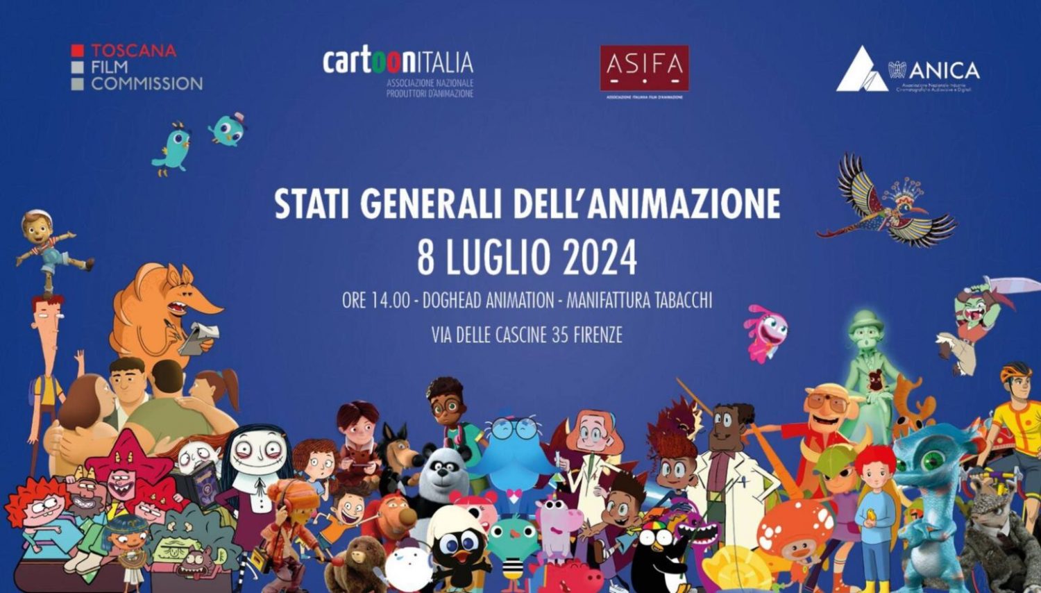 A Firenze gli Stati Generali dell’Animazione Italiana 2024