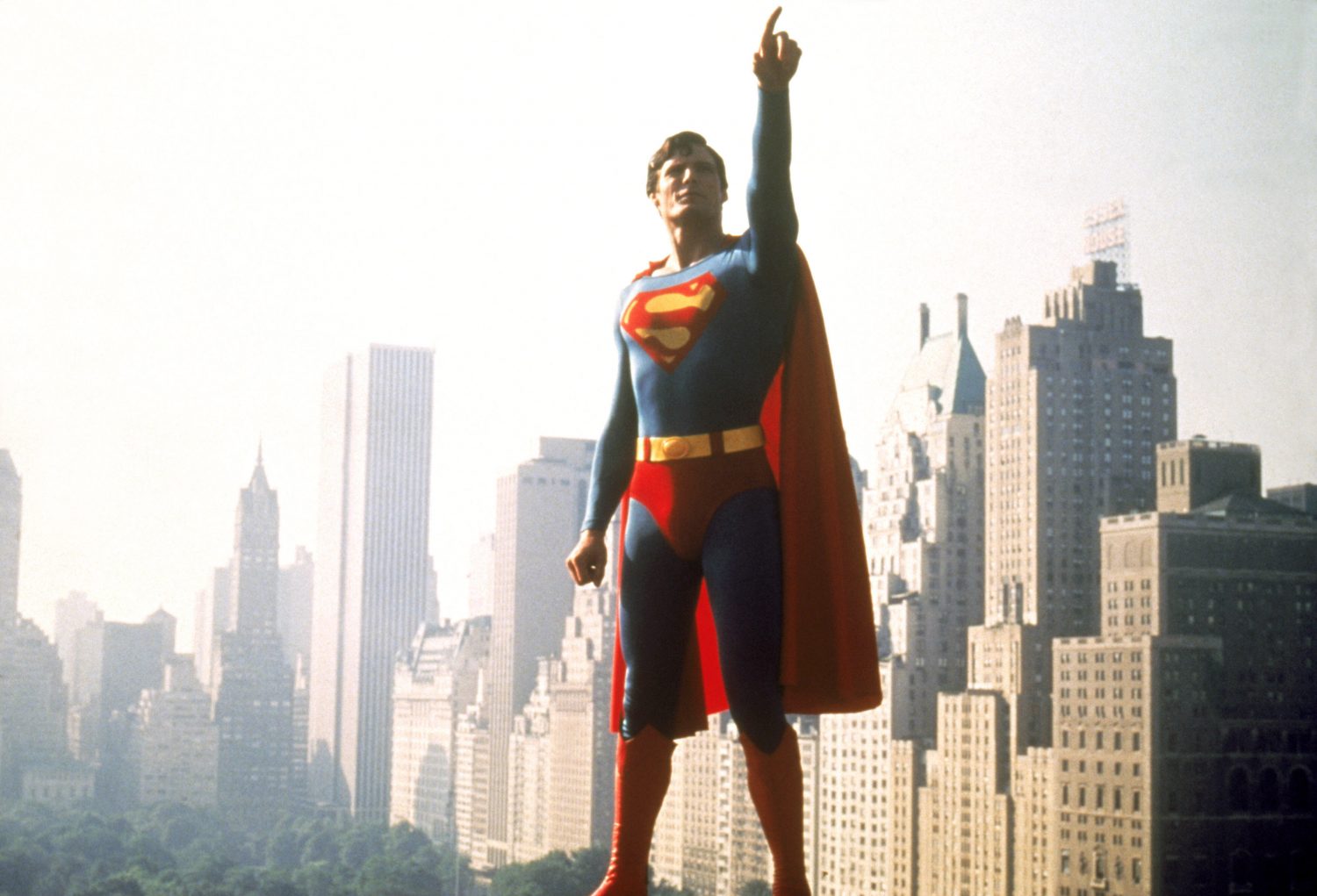 SUPERMAN, Christopher Reeve, 1978. ©Warner Brothers/courtesy Everett Collection